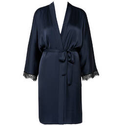SIMONE PÉRÈLE kimono en satin Satin Secrets