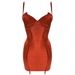 BORDELLE robe porte-jarretelles angela New Signature