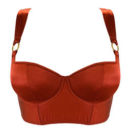 BORDELLE soutien-gorge bustier en soie New Signature