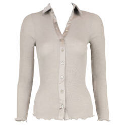 OSCALITO chemisier en laine et soie Cortina