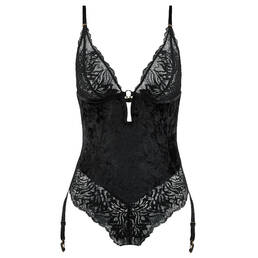 AUBADE body en velours et dentelle The Night Before
