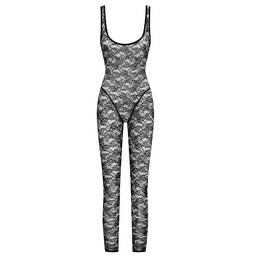 MAISON CLOSE catsuit en dentelle Flashback