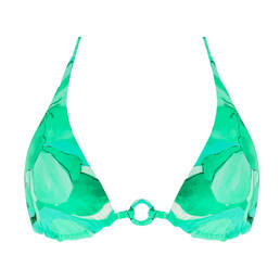 SEAFOLLY haut de maillot de bain triangle réversible Secret Garden