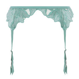 FLEUR DU MAL porte-jarretelles en velours Velvet Lily