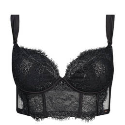 GOSSARD soutien-gorge bustier push-up en dentelle VIP Intrigue