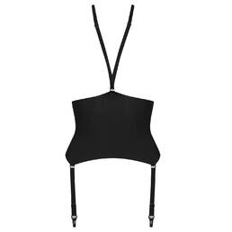 MAISON CLOSE serre-taille porte-jarretelles Nuit Infinie