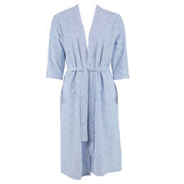 CANAT peignoir en coton éponge Claudie
