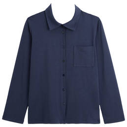 LAURENCE TAVERNIER haut de pyjama chemise en coton Les Basiques