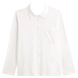 LAURENCE TAVERNIER haut de pyjama chemise en coton Les Basiques