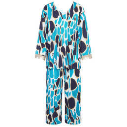 FÉRAUD pyjama en coton et modal Leo Couture