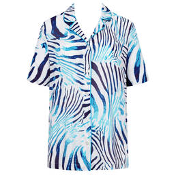 FÉRAUD haut de pyjama chemise Animal Print