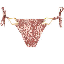 SORAYA bas de maillot de bain slip lacets St Tropez Iris
