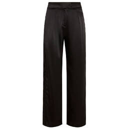 SIMONE PÉRÈLE pantalon large de pyjama en soie Love Me