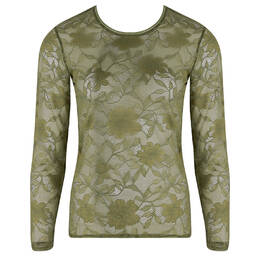 ANTIGEL top manches longues en dentelle Dentelle Rebelle