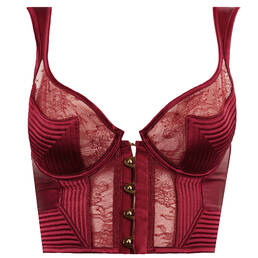 LIVY soutien-gorge bustier en soie Palace