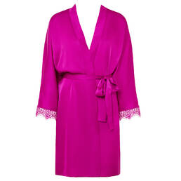 SIMONE PÉRÈLE kimono en satin Satin Secrets