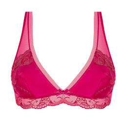 LISE CHARMEL soutien-gorge triangle sans armatures en soie Splendeur Soie