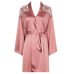 AUBADE kimono en soie Midnight Whisper