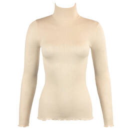 OSCALITO pull col roulé en laine et soie Roma