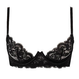 COCO DE MER soutien-gorge corbeille en soie et dentelle Seraphine