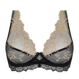 LISE CHARMEL soutien-gorge triangle en dentelle Sublime En Or
