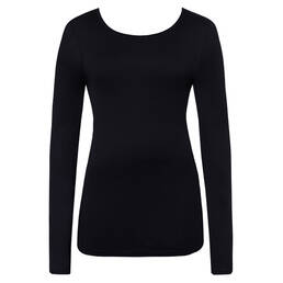HANRO top manches longues en coton Ultralight