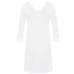 HANRO chemise de nuit manches 3/4 en coton Moments