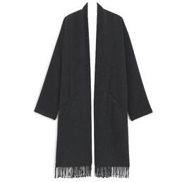 LAURENCE TAVERNIER poncho long en laine Laurence