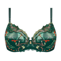LISE CHARMEL soutien-gorge armatures en soie et dentelle Tropique En Fleurs LISE CHARMEL soutien-gorge armatures en soie et dentelle Tropique En Fleurs