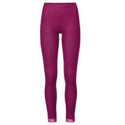 HANRO legging en laine et soie Woolen Lace