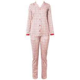 VERDISSIMA pyjama chemise en coton Tea Time