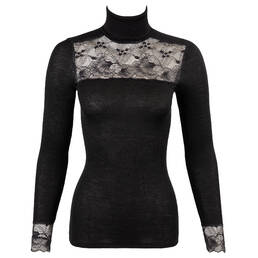 CALIDA pull col roulé en laine et soie Silky Wool Glam