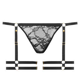 MAISON CLOSE string jarretières en dentelle Jeux Magnétiques