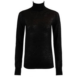 LIVY pull col roulé en laine Stone