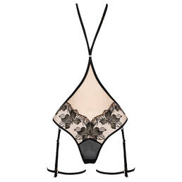 ATELIER AMOUR body harnais ouvert Fleur Défendue