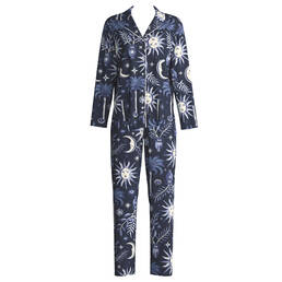 CALIDA pyjama chemise en coton Winter Dreams