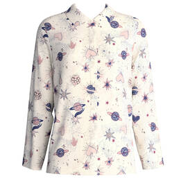 CALIDA haut de pyjama chemise en coton Favourites Universe