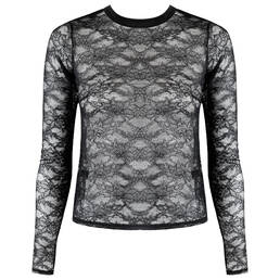 LIVY top manches longues en dentelle Gia