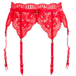 DITA VON TEESE porte-jarretelles 6 attaches en dentelle Floradora