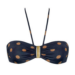 WATERCULT haut de maillot de bain bandeau ouverture frontale Refined Heritage