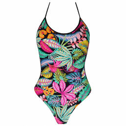 ANTIGEL maillot de bain 1 pièce trikini réversible sans armatures La Forêt Magic