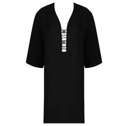 LISE CHARMEL tunique de plage en lin et lyocell Éclat d'Argent