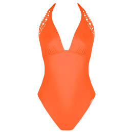 LISE CHARMEL maillot de bain 1 pièce dos nu sans armatures Ajourage Couture