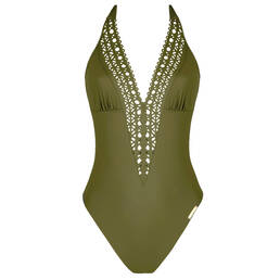 LISE CHARMEL maillot de bain 1 pièce decolleté sans armatures Ajourage Couture