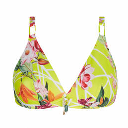 LISE CHARMEL haut de maillot de bain triangle bonnets profonds Fleurs Splendeur LISE CHARMEL haut de maillot de bain triangle bonnets profonds Fleurs Splendeur