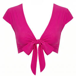 PAIN DE SUCRE haut de maillot de bain crop top Tako Sensitive Uni Life Résille