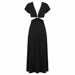 PAIN DE SUCRE robe de plage longue Rislene Sensitive Uni Life Résille