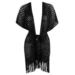 PAIN DE SUCRE kimono de plage Venise Sensitive Uni Life Résille