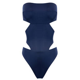 PAIN DE SUCRE maillot de bain 1 pièce trikini Iris sans armatures Sensitive Uni Life Résille