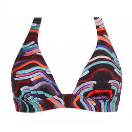 PAIN DE SUCRE haut de maillot de bain triangle push-up Donia Neon